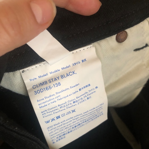 acne studios bla konst climb stay back 30D165-138 - Picture 6 of 9